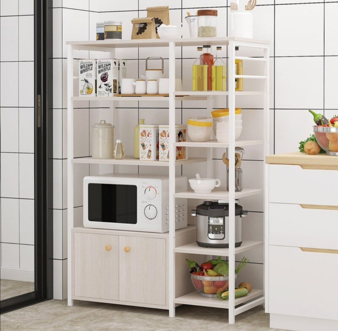 خزانة مطبخ تحتوي على خزانة سفلية لتنظيم أغراض المطبخ ( موديل رقم 16)